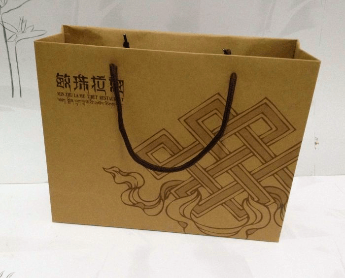 雙豐彩?。狐S牛皮紙手提袋
