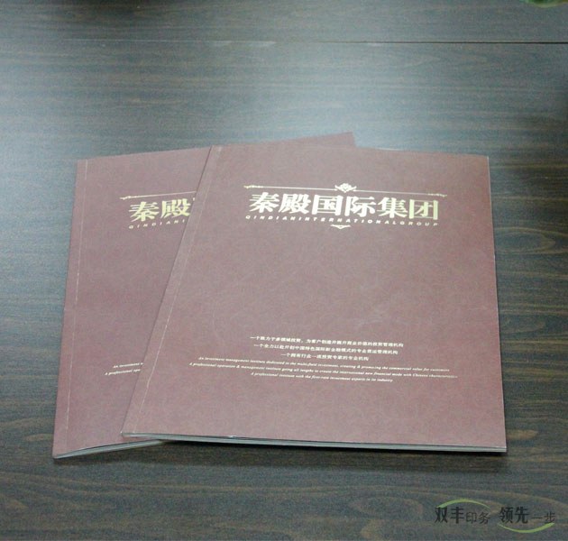 房地產(chǎn)行業(yè)封面燙金宣傳畫冊(cè)定制