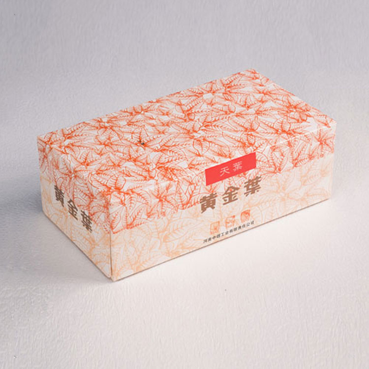 黃金葉煙定制抽紙盒